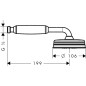Axor Montreux - Pommeau de douche,1 jet, chrome 16320000