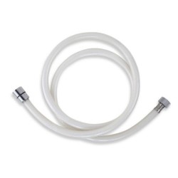 Novaservis Flexibles - Flexible de douche plastique 1500 mm, blanc PVC/155,1