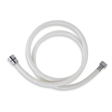 Novaservis Flexibles - Flexible de douche plastique 1500 mm, blanc PVC/155,1