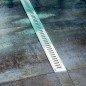 Ravak Zebra - Garniture de vidage pour douche avec grille en inox, 850 mm X01434 Ravak Zebra - Garniture de vidage pour douche avec grille en inox, 850 mm X01434