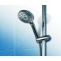 Ravak Douches - Pommeau de douche Flat M 953.00, 3 fonctions, diamètre 118 mm, chrome X07P009