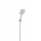 Ravak Douches - Pomme de douche, support et flexible 907.00, chromé/blanc X07S010
