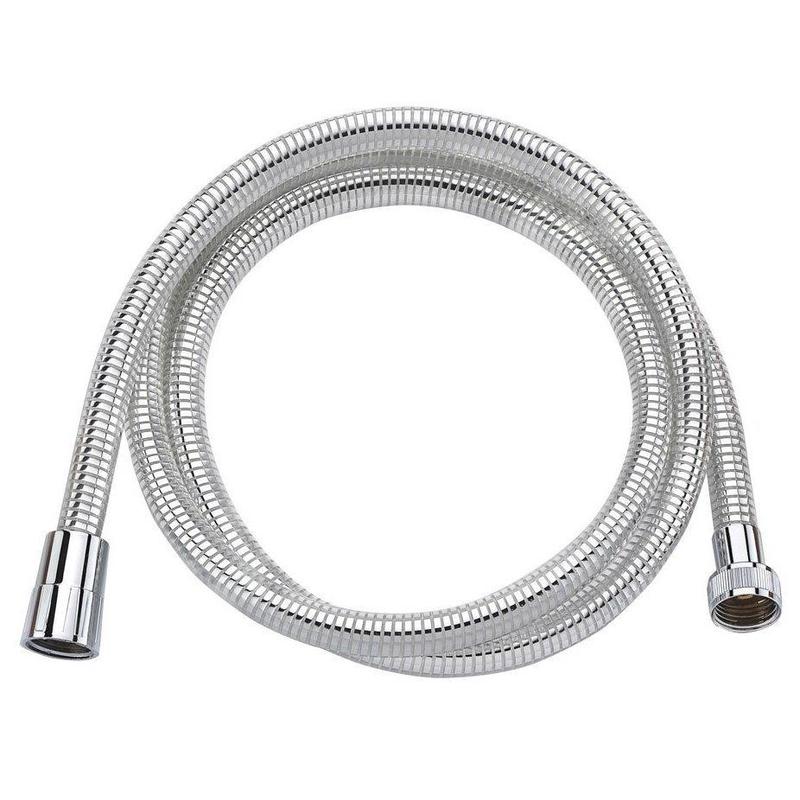 Aqualine Laser - Flexible de douche, longueur 1500 mm, chrome/blanc 11150