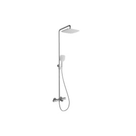 Ravak Termo - Set de douche 300, TE 092.00/150 avec thermostat de baignoire, 250 mm, blanc/chrome X070098