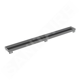 Alcadrain Grilles - Grille en acier inoxydable FLOOR 1150 mm, pour l'insertion de carreaux FLOOR-1150