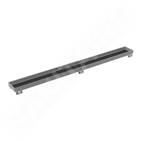 Alcadrain Grilles - Grille en acier inoxydable FLOOR 1150 mm, pour l'insertion de carreaux FLOOR-1150