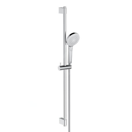 Ideal Standard Idealrain Evo Jet - Set de douche Circle, barre 900 mm avec douchette, 3 jets, chrome B2237AA