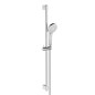 Ideal Standard Idealrain Evo Jet - Set de douche Circle, barre 900 mm avec douchette, 3 jets, chrome B2237AA