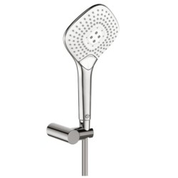 Ideal Standard Idealrain Evo Jet - Colonne de douche Diamond 134, avec flexible et douchette, 3jet, chrome B2460AA