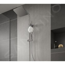 Ideal Standard Idealrain Evo Jet - Colonne de douche Diamond 134, avec flexible et douchette, 3jet, chrome B2460AA