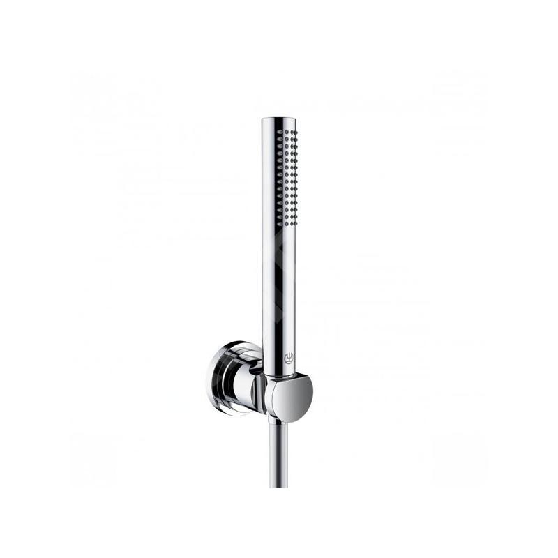 Kludi Nova Fonte - Colonne de douche avec pommeau de douche, support et flexible, chrome 2085005-25