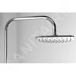 Aqualine Douches - Set de douche Kera sans robinetterie,220x220mm,3 jets, chrome SL430
