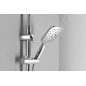 Aqualine Douches - Set de douche Kera sans robinetterie,220x220mm,3 jets, chrome SL430