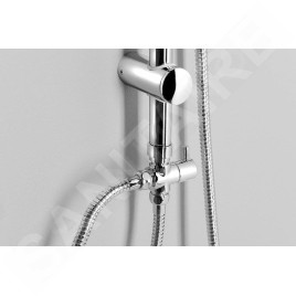Aqualine Douches - Set de douche Kera sans robinetterie,220x220mm,3 jets, chrome SL430