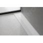 Hansgrohe RainDrain Flex - Caniveau de douche linéaire avec grille en inox 1000, installation contre le mur, découpable, blanc Hansgrohe RainDrain Flex - Caniveau de douche linéaire avec grille en inox 1000, installation contre le mur, découpable, blanc