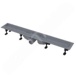 Alcadrain Douchegoten - Bac de douche Optimal 1050 mm, avec rebord pour grille perforée ou insertion de carrelage APZ12-1050