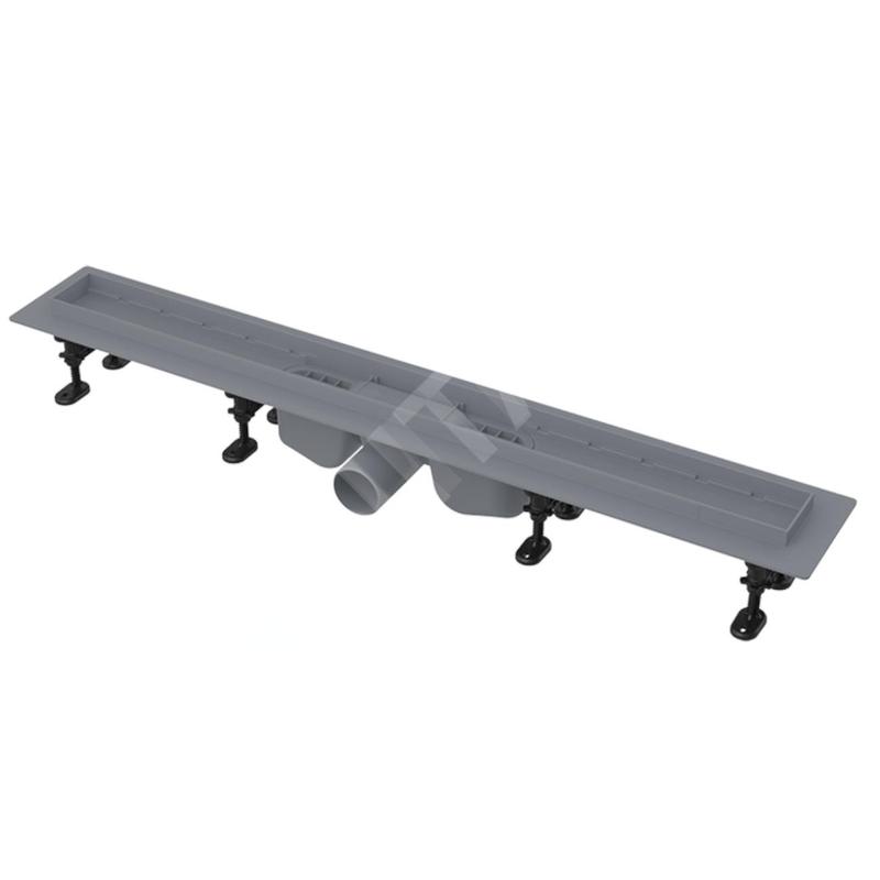 Alcadrain Douchegoten - Bac de douche Optimal 1050 mm, avec rebord pour grille perforée ou insertion de carrelage APZ12-1050