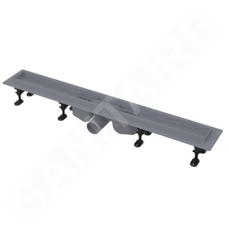 Alcadrain Douchegoten - Bac de douche Optimal 1050 mm, avec rebord pour grille perforée ou insertion de carrelage APZ12-1050