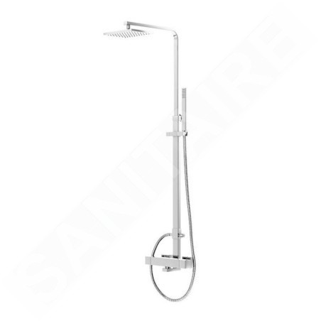 Steinberg 160 - Set de douche avec thermostat, 145x220mm, chrome 160 2721