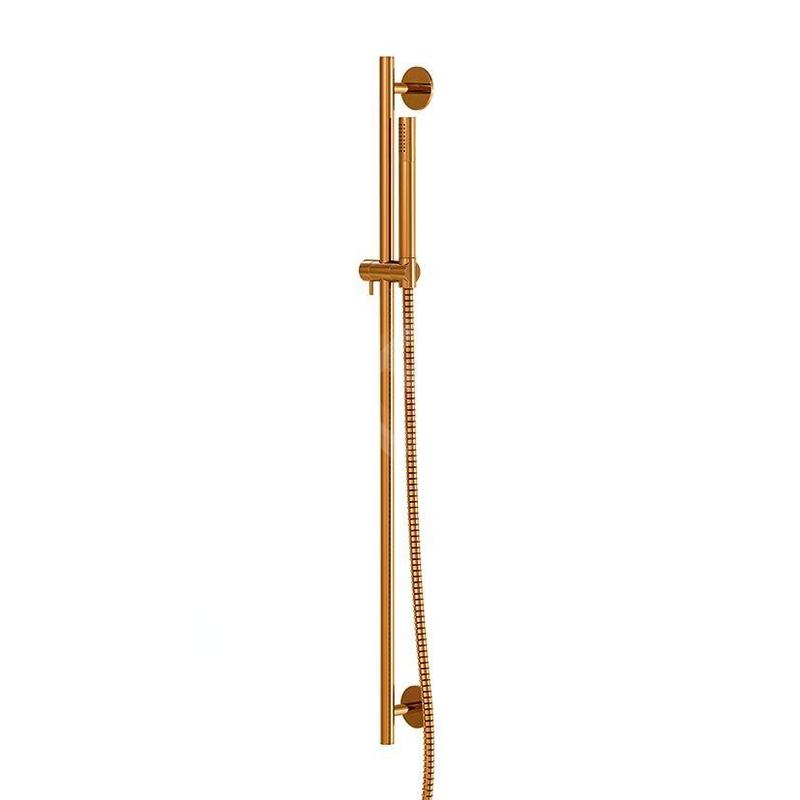 Steinberg 100 - Set de pommeau de douche, barre et flexible, or rose 100 1601 RG