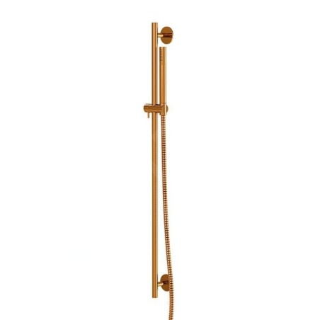 Steinberg 100 - Set de pommeau de douche, barre et flexible, or rose 100 1601 RG