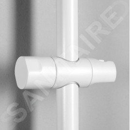 Sapho Douches - Barre de douche 70 mm, noir mat SC014