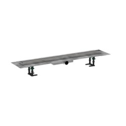 Hansgrohe RainDrain Compact - Caniveau de douche 90 cm pour insertion de carreaux, avec grille 56169000
