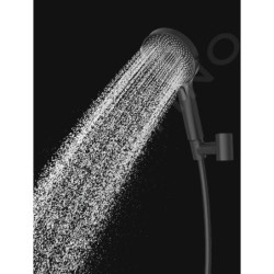 kielle Oudee - Set de douchette, barre de douche et flexible, noir mat 20402SE4