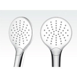 Ravak Termo - Set de douche avec thermostat, diamètre 25 cm, 3 jet, chrome/blanc X070161