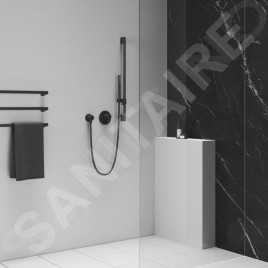 Ravak Douches - Barre de douche, 70 cm, noir mat X07P679