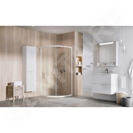 Ravak Classic - Set de douche avec mitigeur encastré, corps d’encastrement, chrome X07S016