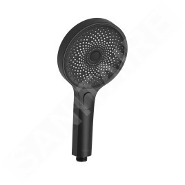 kielle Vega - Set de douche avec mitigeur encastré, 2 sorties, avec accessoires et corps d’encastrement, noir mat 20618SP24