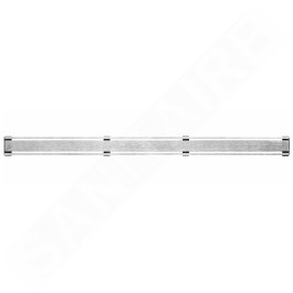I-Drain Level-3 - Grille en inox pour caniveau douche Level- 3 brossé, longueur 1200 mm IDRO1200Z