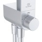 Ideal Standard ALU+ - Set de douche sans mitigeur, diamètre 26 cm, 2 jets, argenté BD585SI Ideal Standard ALU+ - Set de douche sans mitigeur, diamètre 26 cm, 2 jets, argenté BD585SI
