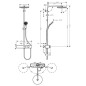 Hansgrohe Pulsify S - Set de douche avec thermostat, diamètre 26 mm, 3 jet, EcoSmart, blanc mat 24221700 Hansgrohe Pulsify S - Set de douche avec thermostat, diamètre 26 mm, 3 jet, EcoSmart, blanc mat 24221700