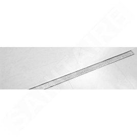 I-Drain Level-3 - Grille en inox pour caniveau douche Level- 3 brossé, longueur 1200 mm IDRO1200Z