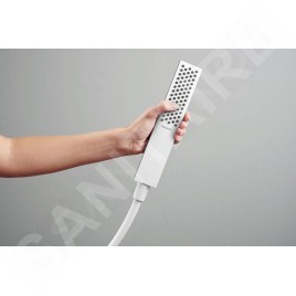 Hansgrohe Pulsify E - Pommeau de douche, EcoSmart, blanc mat 24320700