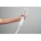 Hansgrohe Pulsify E - Pommeau de douche, EcoSmart+, blanc mat 24321700