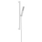 Hansgrohe Pulsify E - Ensemble pomme de douche, tige et flexible, EcoSmart, blanc mat 24380700