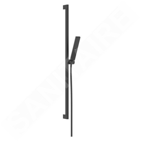 Hansgrohe Pulsify E - Set de pommeau de douche, barre et flexible, EcoSmart+, noir mat 24381670