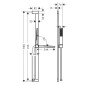 Hansgrohe Pulsify E - Set de pommeau de douche, barre et flexible, EcoSmart+, noir mat 24381670