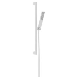 Hansgrohe Pulsify E - Set pomme de douche, barre et flexible, EcoSmart+, blanc mat 24381700