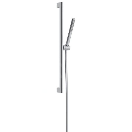 Hansgrohe Pulsify S - Ensemble pomme de douche, tige et flexible, EcoSmart, chrome 24382000
