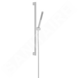 Hansgrohe Pulsify S - Set pomme de douche, barre et flexible, EcoSmart+, blanc mat 24383700