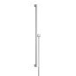 Hansgrohe Unica - Barre de douche 95 mm, avec flexible de douche, chrome 24403000