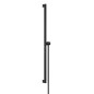 Hansgrohe Unica - Barre de douche 95 mm, avec flexible, noir mat 24403670