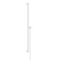 Hansgrohe Unica - Barre de douche 95 mm, avec flexible, blanc mat 24403700