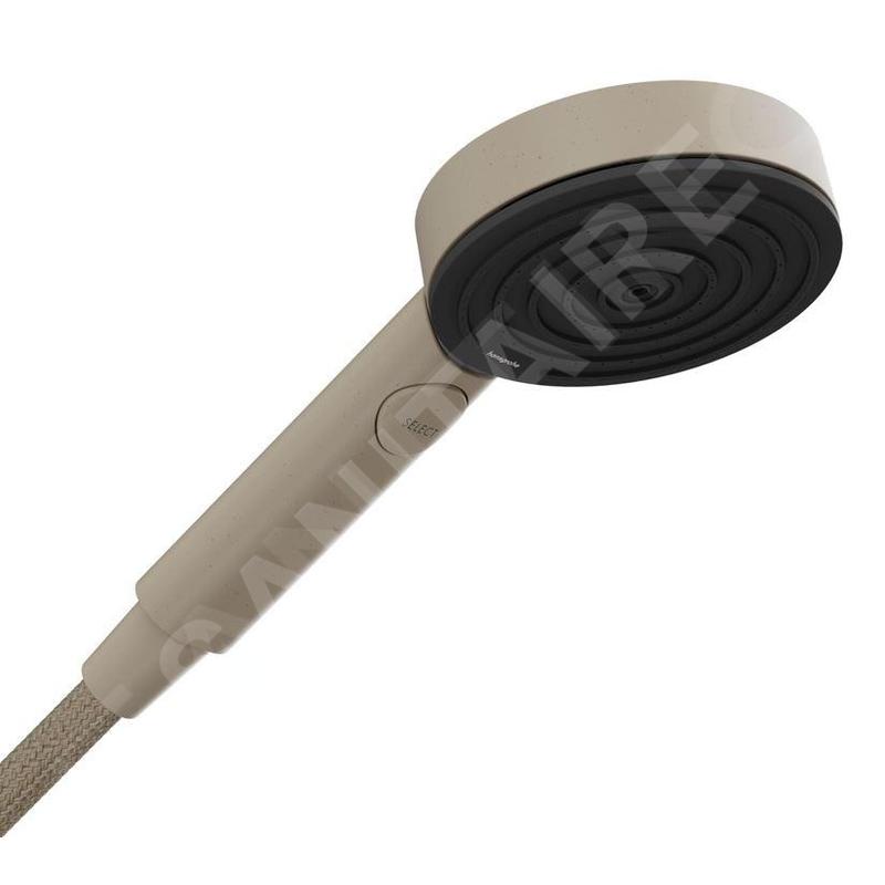 Hansgrohe Pulsify Planet Edition - Pommeau de douche, 3 jets, EcoSmart+, beige 26077210