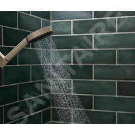 Hansgrohe Pulsify Planet Edition - Pommeau de douche, 3 jets, EcoSmart+, beige 26077210
