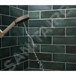 Hansgrohe Pulsify Planet Edition - Pommeau de douche, 3 jets, EcoSmart+, beige 26077210